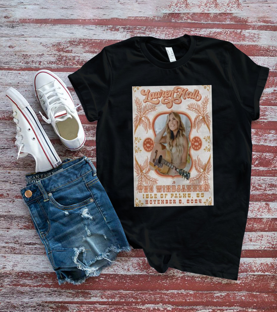 Lauren Hall The Windjammer Isle Of Palms SC November 9 T-Shirt