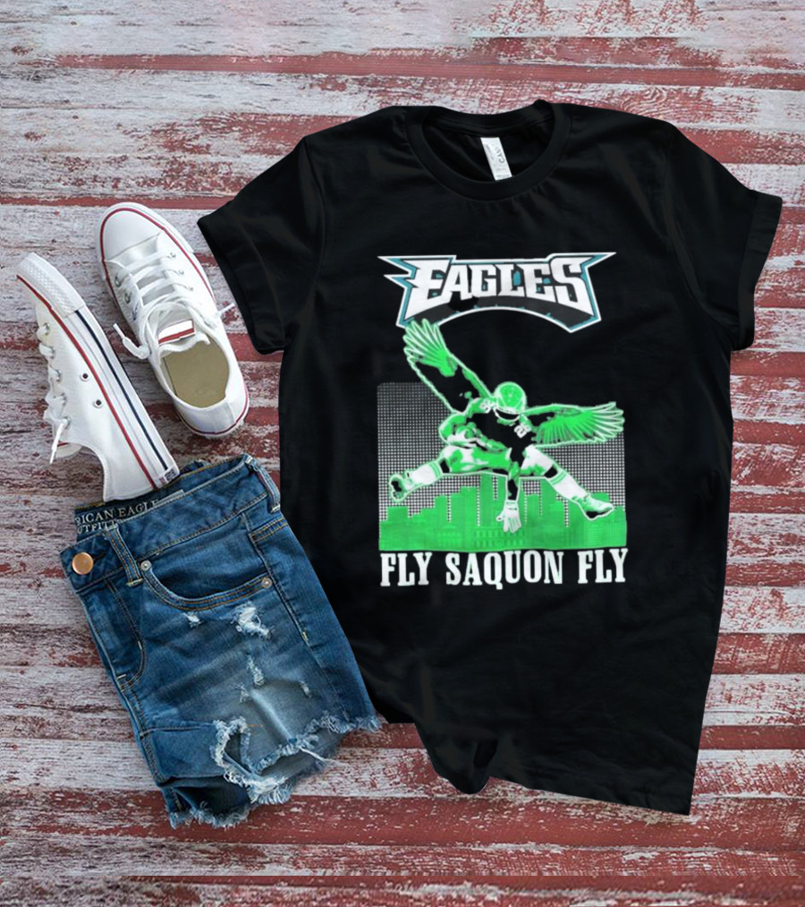 Eagles Fly Saquon Fly T-Shirt