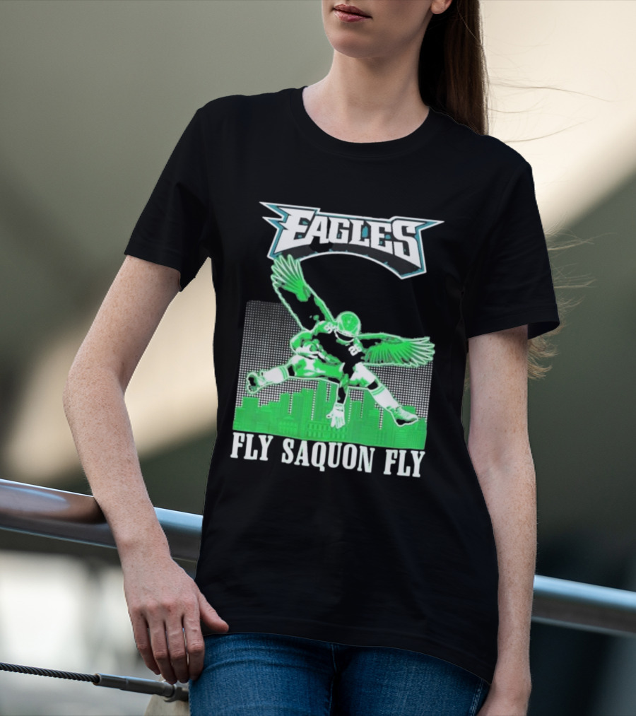 Eagles Fly Saquon Fly T-Shirt