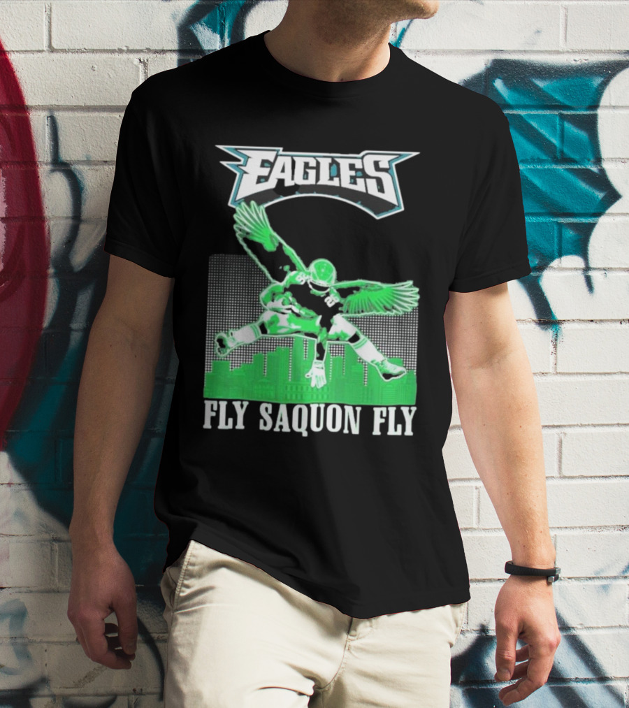 Eagles Fly Saquon Fly T-Shirt