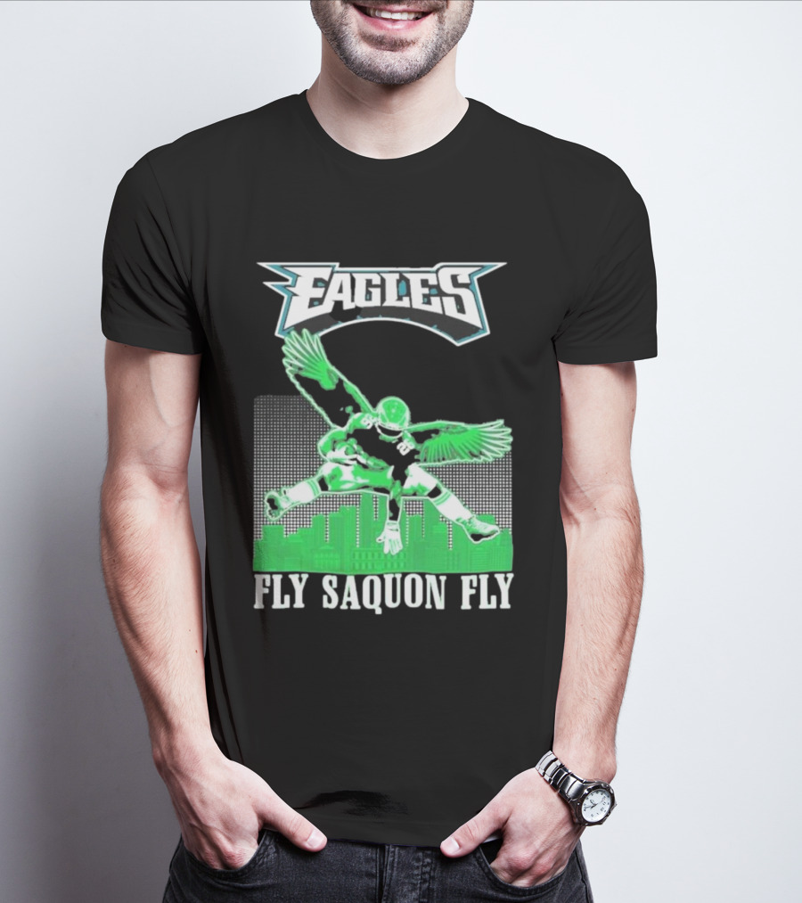 Eagles Fly Saquon Fly T-Shirt
