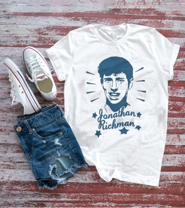 Jonathan Richman Surrounded By Stars And Radiating Light T-Shirt