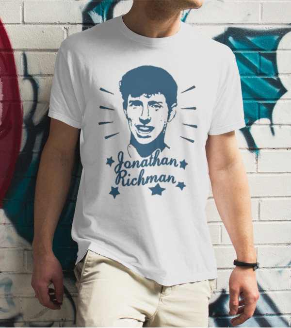 Jonathan Richman Surrounded By Stars And Radiating Light T-Shirt