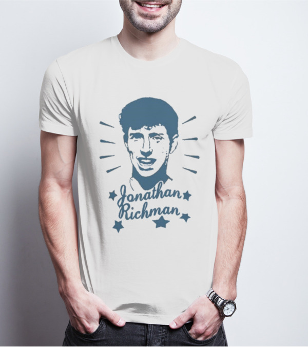Jonathan Richman Surrounded By Stars And Radiating Light T-Shirt