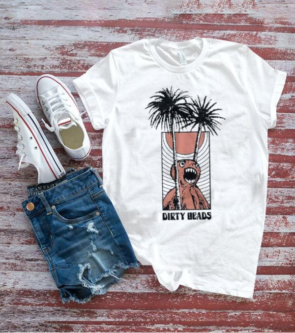 Dirty Heads Sun Scream Creature Palm Trees Holiday T-Shirt