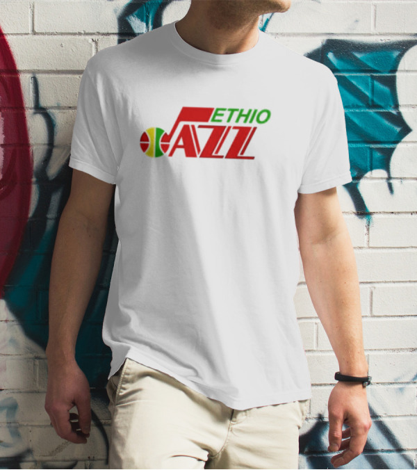 Ethio Jazz Awesome Tapes From Africa Musical Note T-Shirt