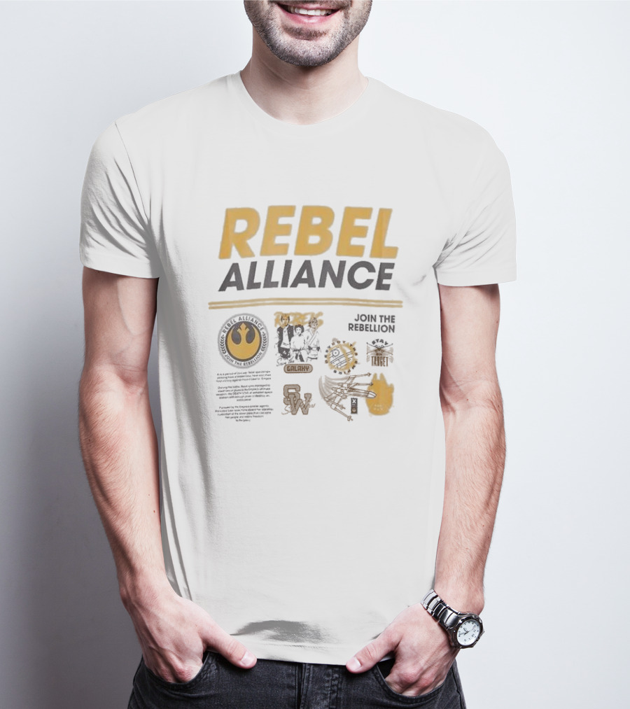 Rebel Alliance Join The Rebellion Star Wars Galaxy Target T-Shirt