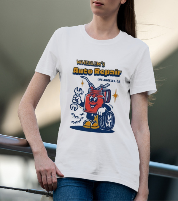 Wheelem's Auto Repair Los Angeles CA T-Shirt