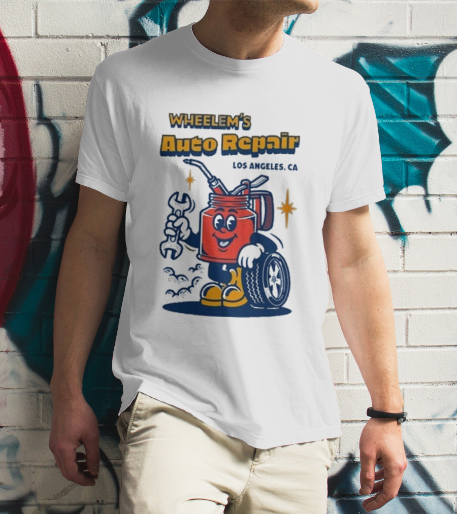 Wheelem's Auto Repair Los Angeles CA T-Shirt