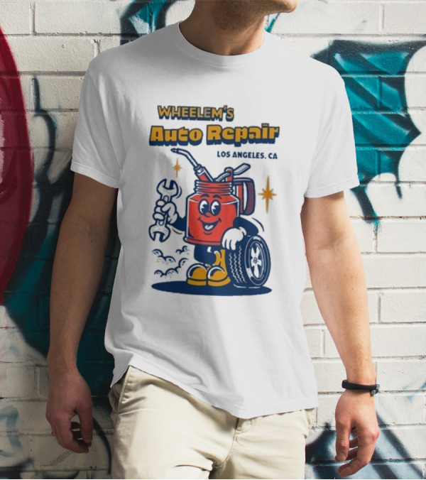 Wheelem's Auto Repair Los Angeles CA T-Shirt