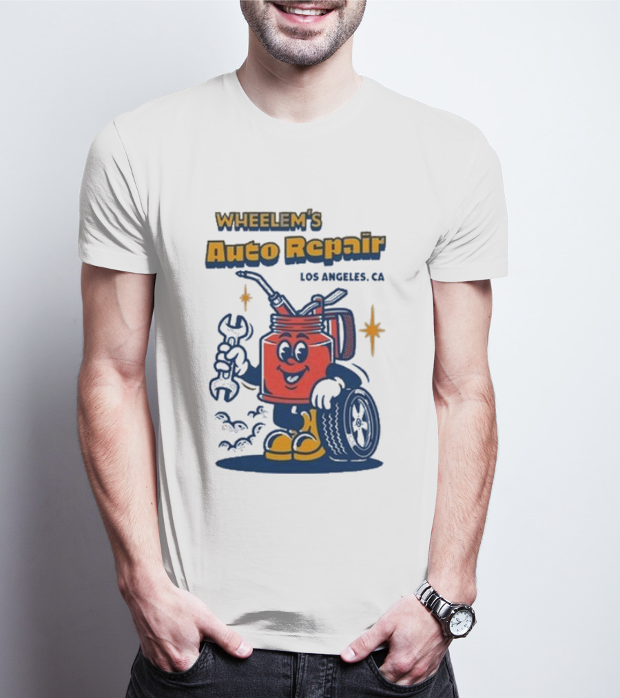 Wheelem's Auto Repair Los Angeles CA T-Shirt