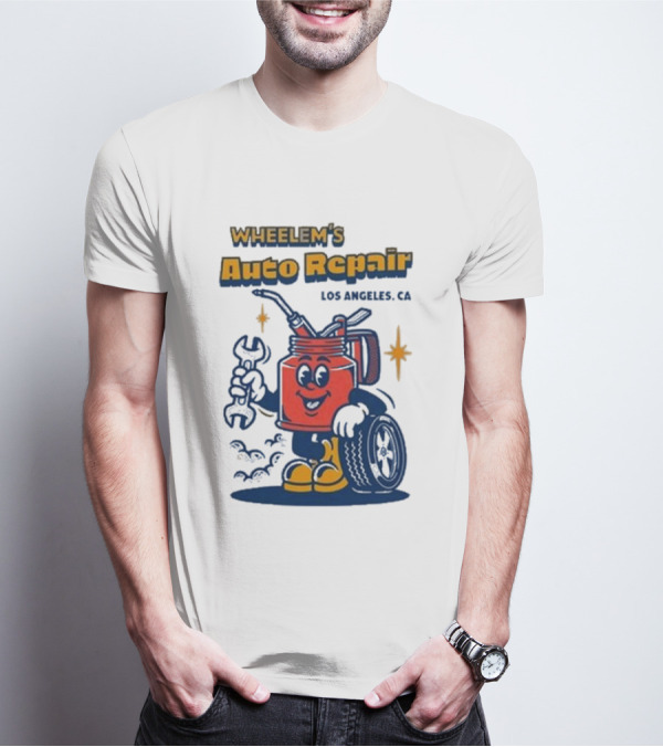 Wheelem's Auto Repair Los Angeles CA T-Shirt