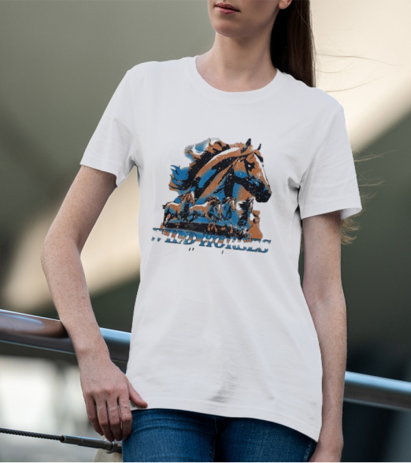 Wild Horses Born To Run Running Wild Hang Over Gang T-Shirt