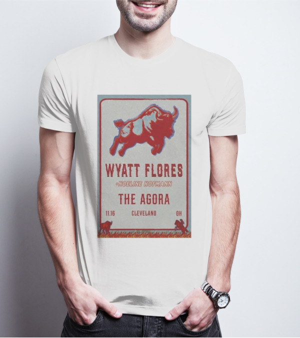 Wyatt Flores And Noeline Hofmann Live At The Agora Cleveland OH November 16 T-Shirt