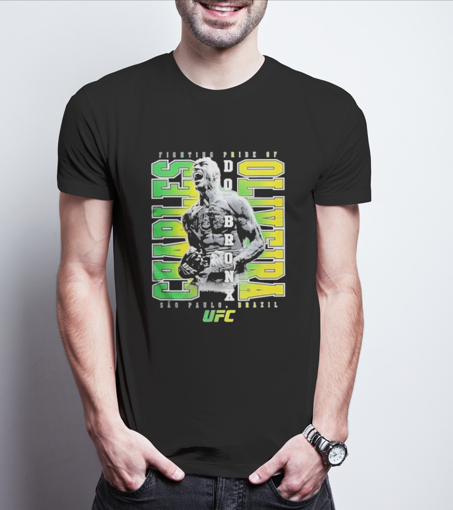 Charles Oliveira UFC Fighting Pride Of São Paulo Brazil Do Bronx T-Shirt