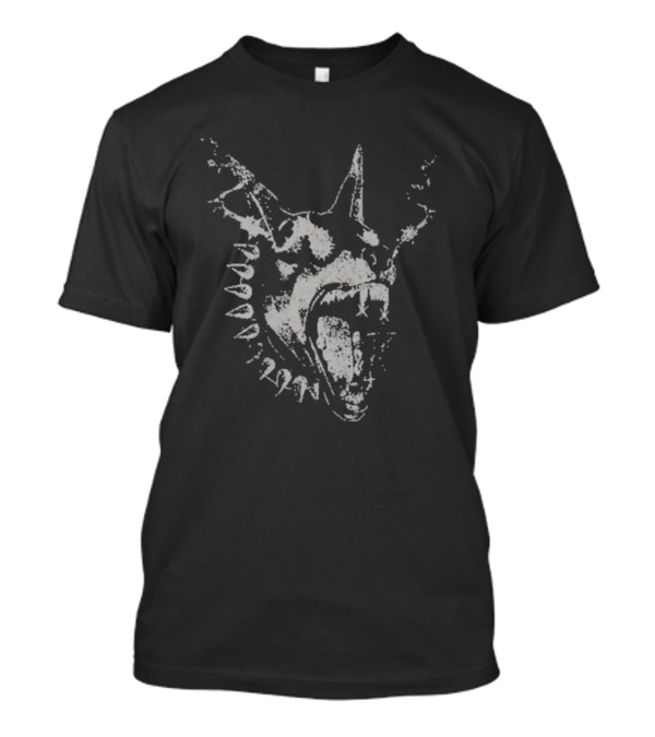 Dyson Daniels Wearing Règne Dogs Only Fierce Animal Head T-Shirt
