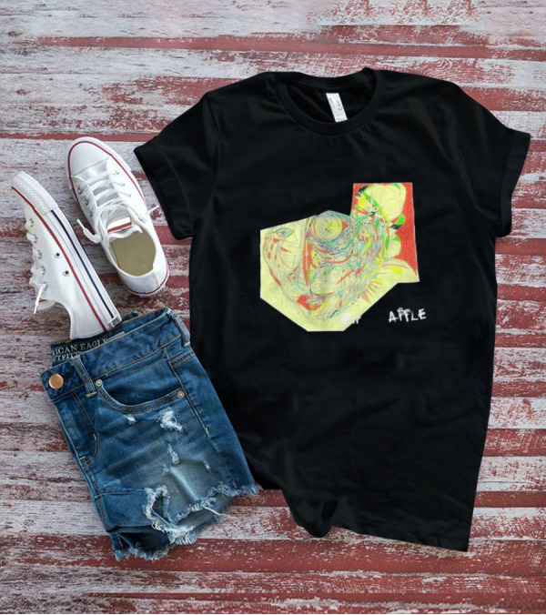 Fiona Apple The Idler Wheel Abstract Artistic Geometric Drawing Multicolored Sketch T-Shirt