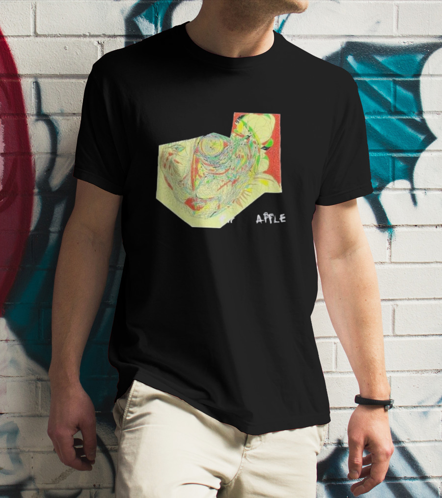 Fiona Apple The Idler Wheel Abstract Artistic Geometric Drawing Multicolored Sketch T-Shirt