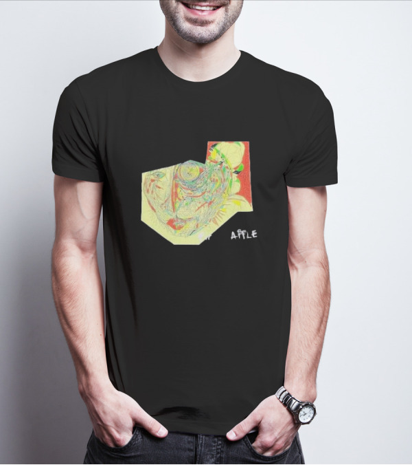 Fiona Apple The Idler Wheel Abstract Artistic Geometric Drawing Multicolored Sketch T-Shirt