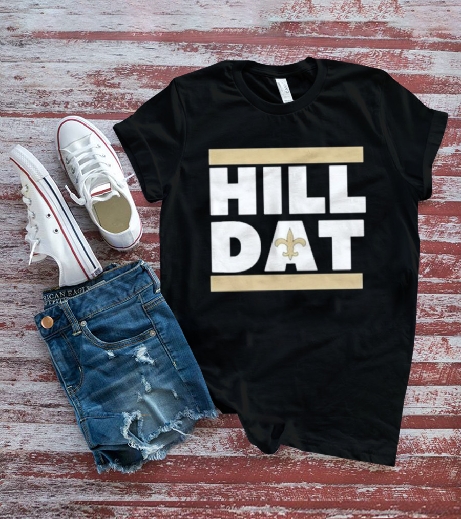 New Orleans Saints Hill Dat Mafia Swag Fleur-de-Lis T-Shirt