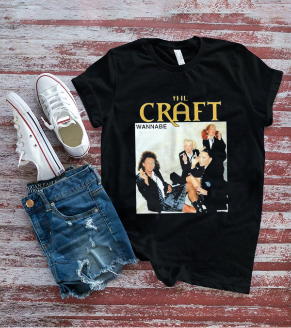 THE CRAFT WANNABE Spice Girls Parody School Girls Smoking Scene T-Shirt