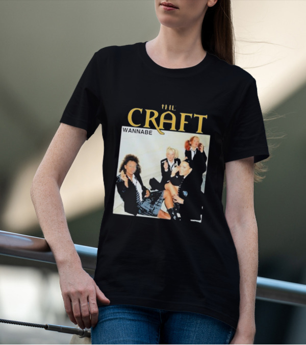 THE CRAFT WANNABE Spice Girls Parody School Girls Smoking Scene T-Shirt