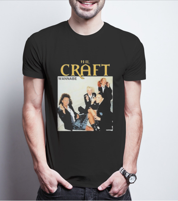 THE CRAFT WANNABE Spice Girls Parody School Girls Smoking Scene T-Shirt