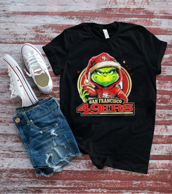 The Grinch San Francisco 49ers Football Mashup T-Shirt