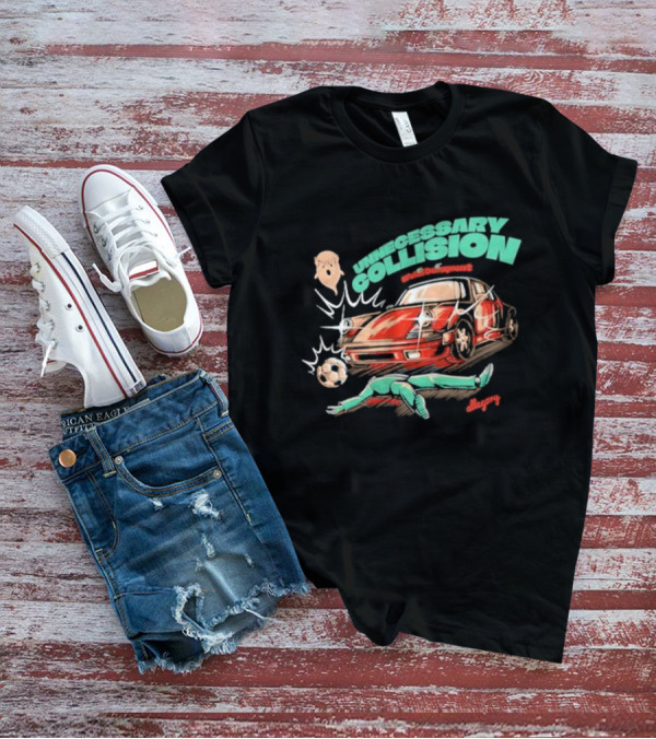 Yu Yu Hakusho Unnecessary Collision Bold Impact Allegory T-Shirt
