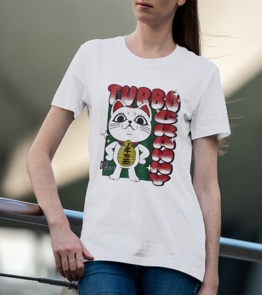 Dandadan Turbo Granny Lucky Cat T-Shirt
