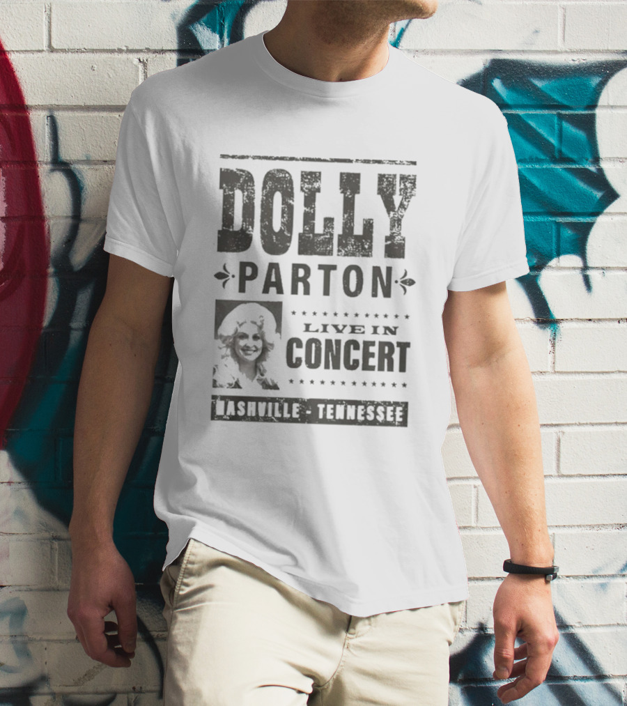 Dolly Parton Live In Concert Nashville Tennessee T-Shirt