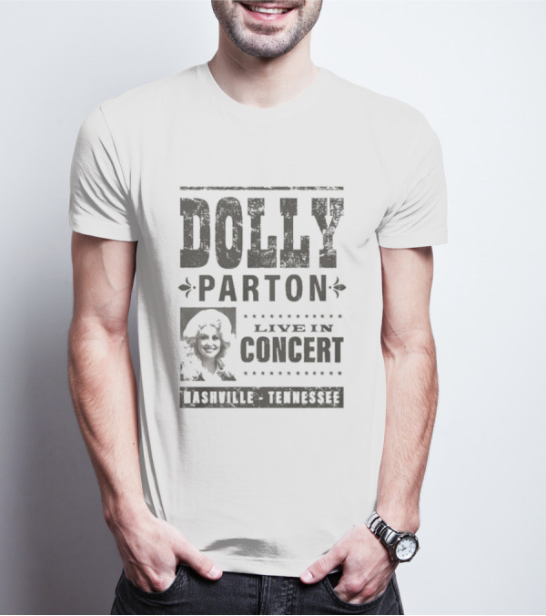 Dolly Parton Live In Concert Nashville Tennessee T-Shirt