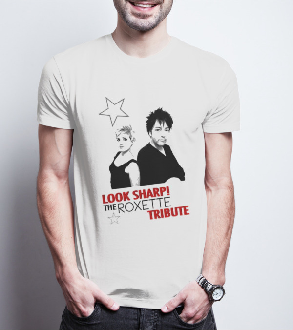 LOOK SHARP THE ROXETTE TRIBUTE STAR DUO T-Shirt
