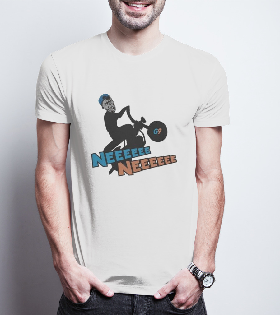 Wheelie G9 NEEEEE NEEEEE Rider T-Shirt