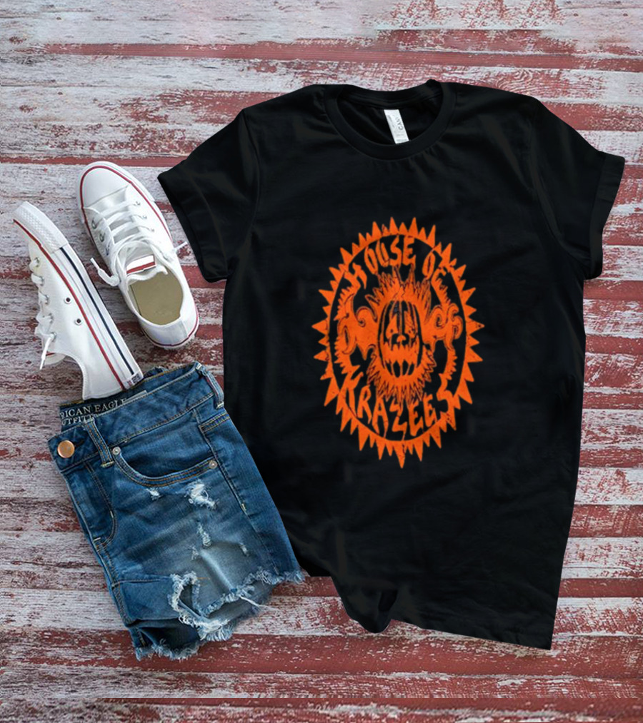 House Of Krazee Sunburst Jack O'Lantern T-Shirt