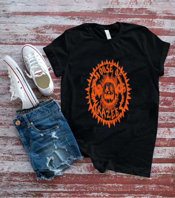 House Of Krazee Sunburst Jack O'Lantern T-Shirt