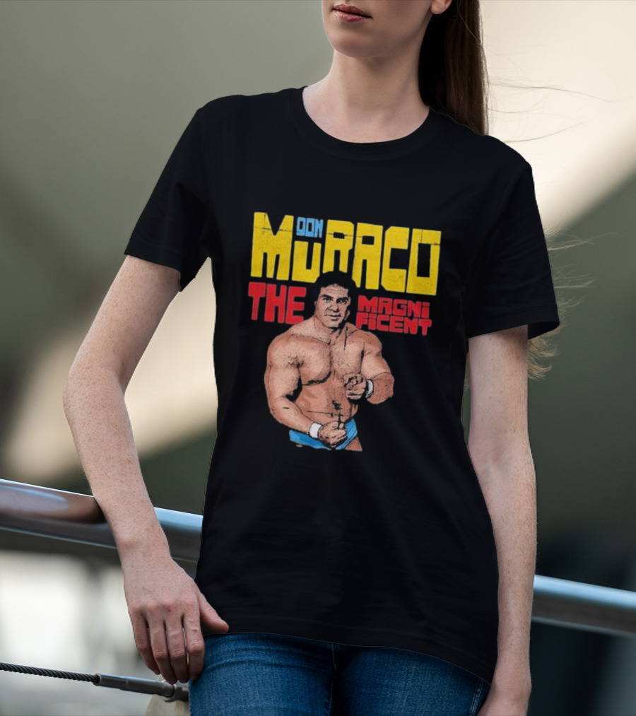 Don Muraco The Magnificent Wrestler Retro T-Shirt