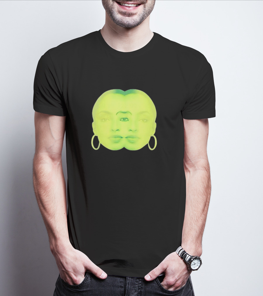Sade André 3000 Green Dual Faces T-Shirt