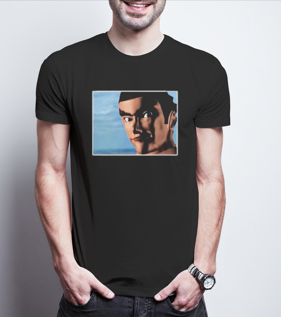 Tekken Kazuya Mishima Retro Image T-Shirt