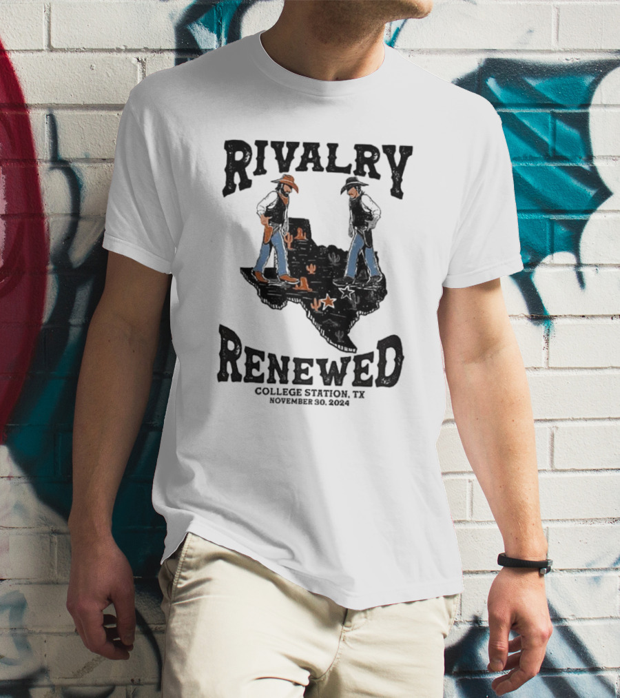 Rivalry Renewed Texas Showdown College Station TX November 30 T-Shirt