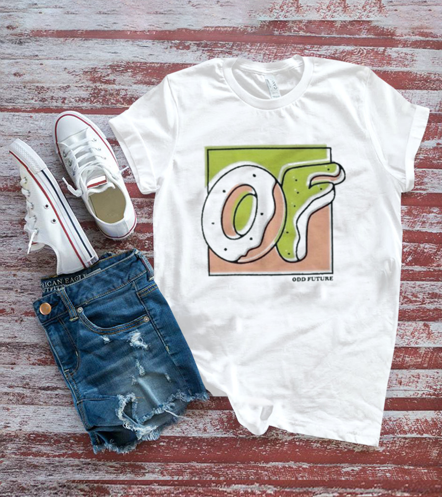 Odd Future Donut Logo OFWGKTA Merch T-Shirt