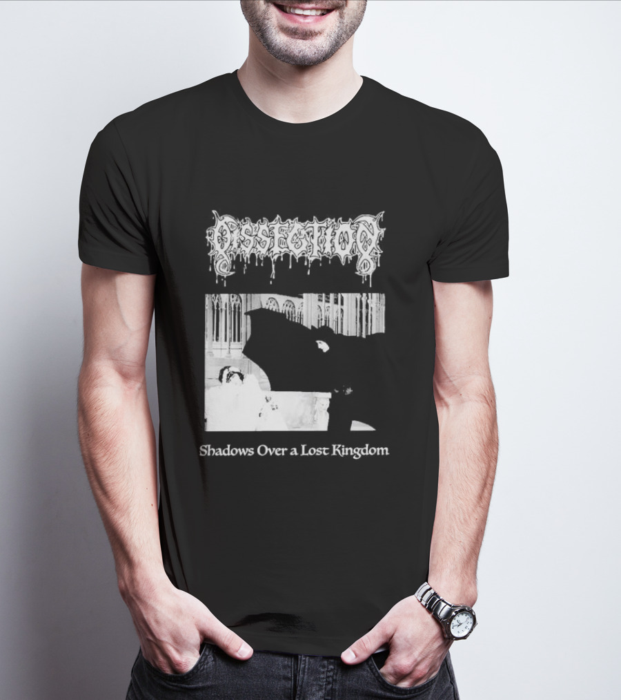 Dissection Shadows Over A Lost Kingdom Gothic Band T-Shirt