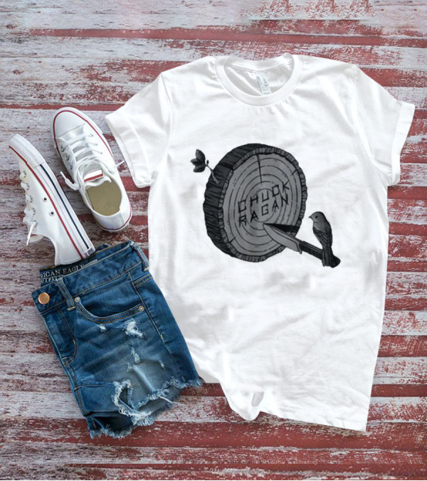 Chuck Ragan Tree Rings Knife Bird T-Shirt
