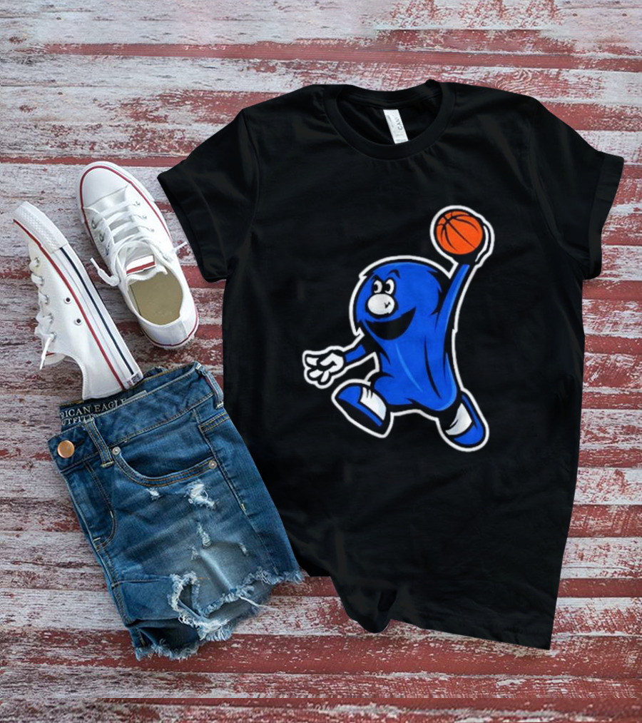 Dicks Xavier Musketeers Blue Blob Basketball T-Shirt