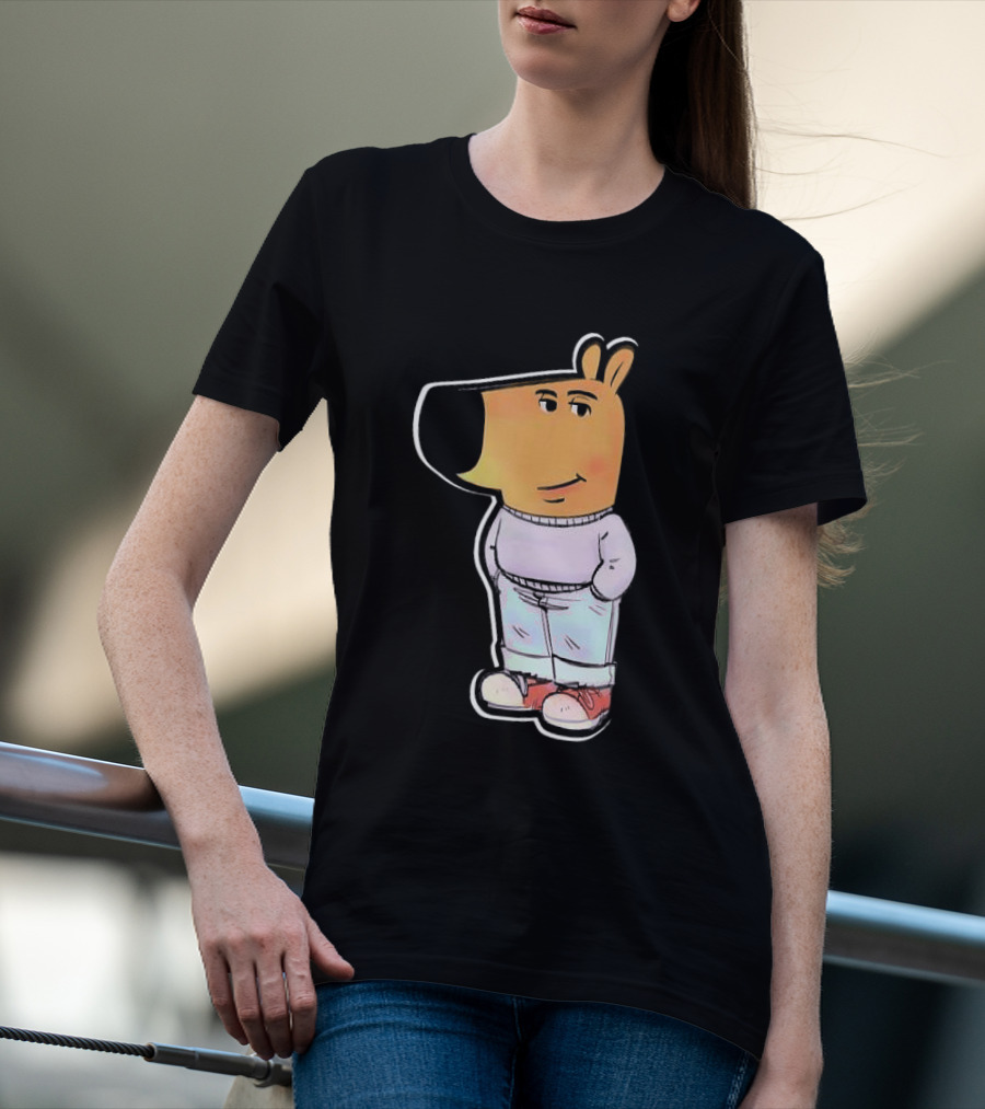 I Don't Know Who This Is. My New Character Is A Chill Guy In Relaxed Outfit With Hands In Pockets T-Shirt
