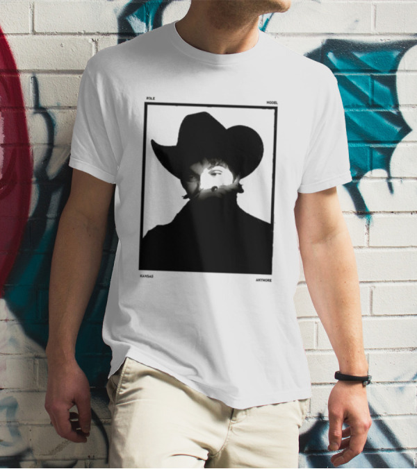 Role Model Kansas Anymore Cowboy Hat Shadow T-Shirt