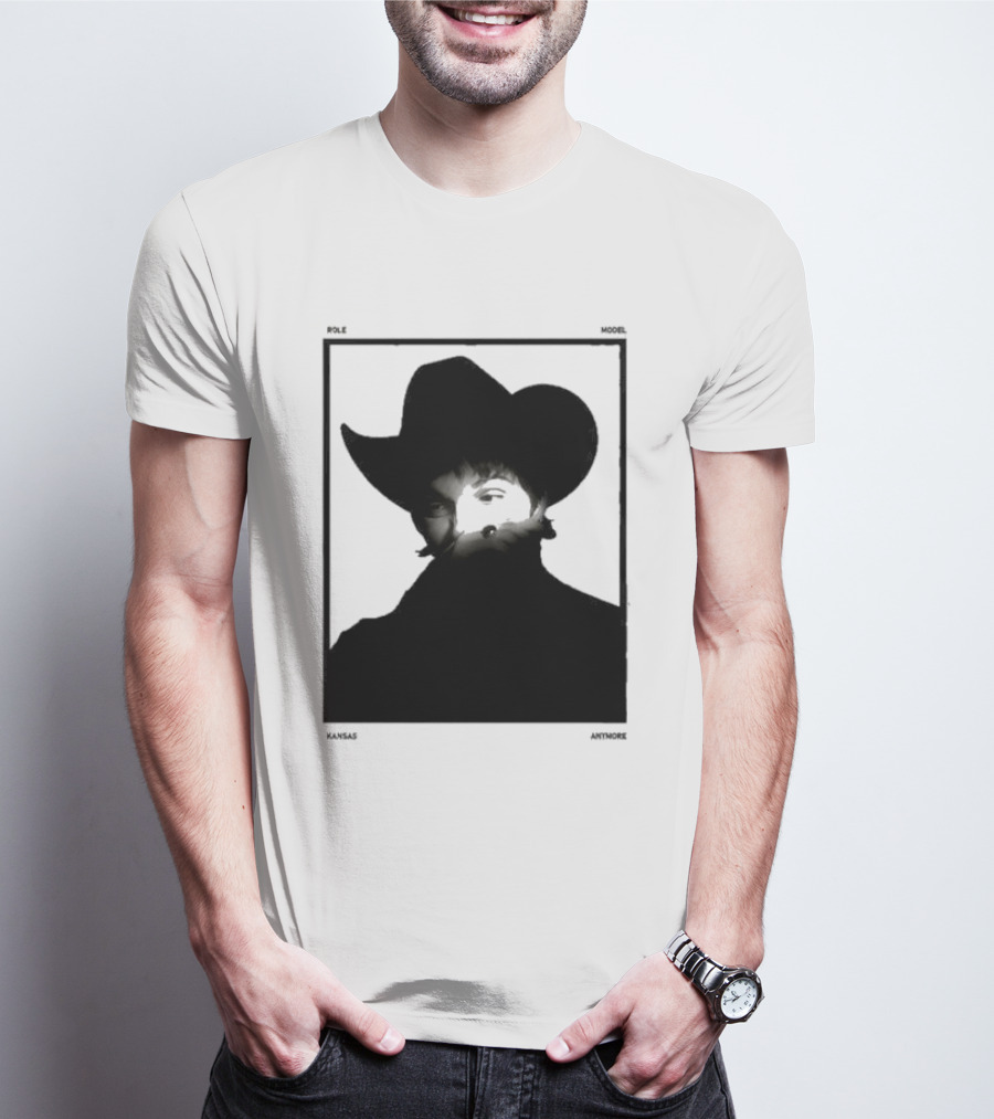 Role Model Kansas Anymore Cowboy Hat Shadow T-Shirt