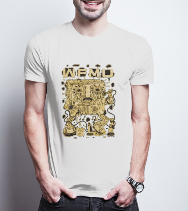 WFMU New Jersey Scaryoke Musical Monster Radio 91.1 T-Shirt