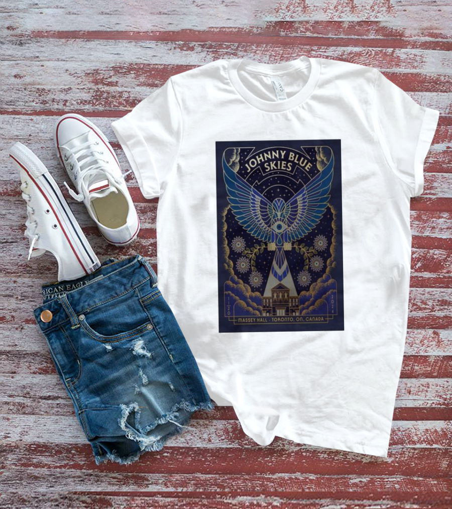 JOHNNY BLUE SKIES MASSEY HALL TORONTO T-Shirt