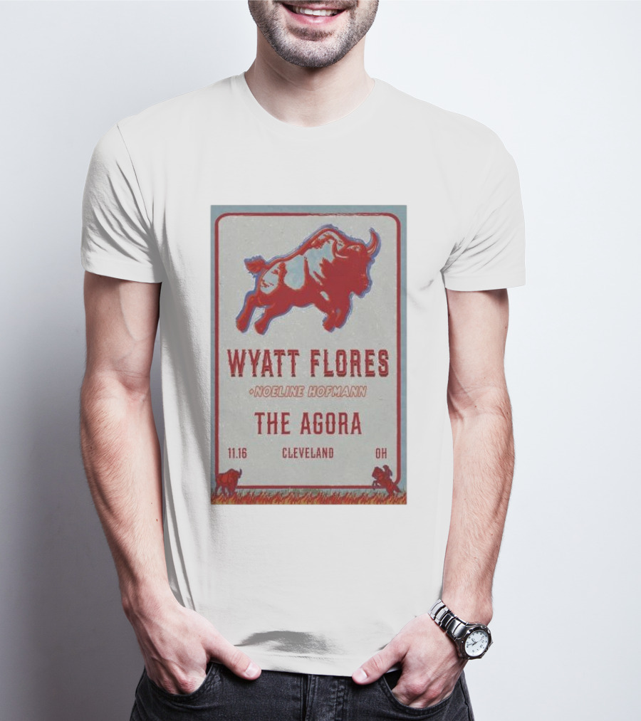 Wyatt Flores Noeline Hofmann The Agora Cleveland OH 11.16 Buffalo Image T-Shirt